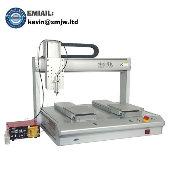 Double Table Low Viscosity Super Glue Dispenser Machine