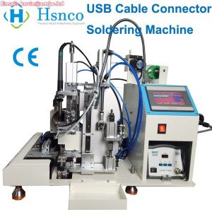 Automatic USB Cable Soldering Tinning Machine