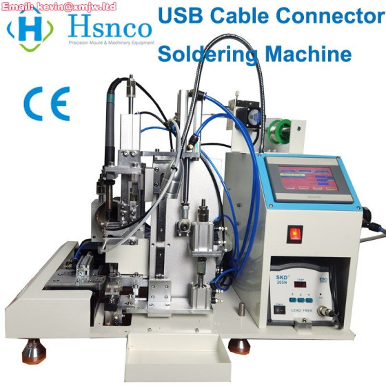 Automatic USB Cable Soldering Tinning Machine