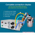 Digital Pressure Barrel Automatic Glue Spray Dispensing Gun Set