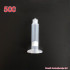 US Type Transparent Glue Dispensing Syringe Barrels