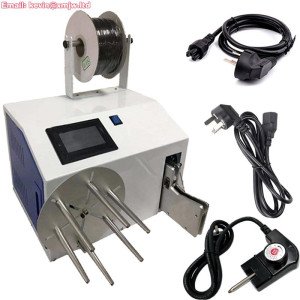 Electronic Wire Winding and Tying Machine