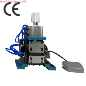 Pneumatic Flat Ribbon Cable Wire Stripping Machine
