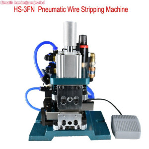 Pneumatic Vertical Wire Stripping Twisting Machine