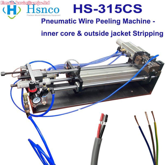 Pneumatic Cable Peeling Stripping Machine