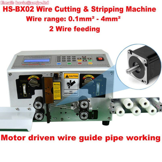 High Speed Electric Cable Wire Cutting Stripping Machine