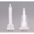 Spiral White Core AB Glue Static Mixing Tube Nozzle