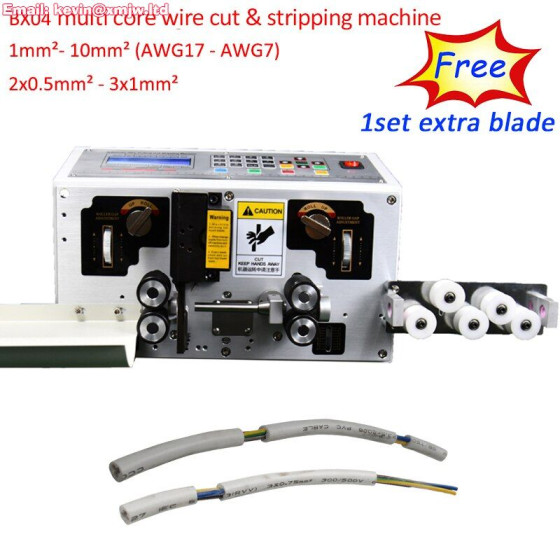 Full-Automatic Multi Core Cable Cutting Stripping Machine