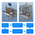 Floor Standing High Speed Industrial Cobot Robot Screw Locking Machine