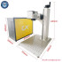 Raycus Fiber Laser Metal Marking Machine with Rotary Axis & Galvo Scanner