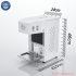 TBK 958F Autofocus Fiber Laser Mobile Back Glass Remover