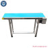 Food Grade Stainless Steel Conveyor Belt Machine with Adjustable Guardrail