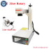 JPT 100W Fiber Laser Metal Cutting Machine with Rotary Axis