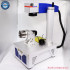 Raycus Fiber Laser Metal Engraver Marking Machine with Rotary Axis