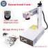 JPT Raycus Fiber Laser Metal Cutting Engraving Machine with Rotary Axis