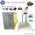 Raycus Fiber Laser Metal Marking Machine with Rotary Axis & Galvo Scanner