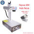 Auto Focus Raycus Fiber Laser Metal Nameplate Engraving Machine