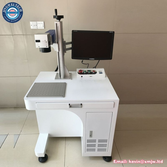100W JPT Fiber Laser Table Type Metal Cutting Machine