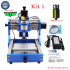 Mini Metal Frame CNC Router Laser Engraving PCB Milling Machine