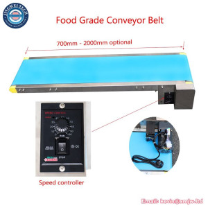 Food Grade Stainless Steel Conveyor Belt Machine for Industrial Line
