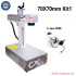JPT Mopa M7 Fiber Laser Metal Cutting & Rotary Engraving Machine