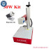 Auto Focus Fiber Laser Metal Leather Engraving Tool with Ring Rotary Axis