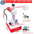 JPT Raycus Fiber Laser Jewelry Metal Engraving Machine with Rotary Axis