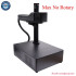 Raycus MAX Fiber Laser Jewelry Metal Cutting Engraving Machine with Rotary Axis