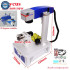 Raycus Fiber Laser Metal Engraver Marking Machine with Rotary Axis