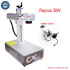 Auto Focus Raycus Fiber Laser Metal Nameplate Engraving Machine