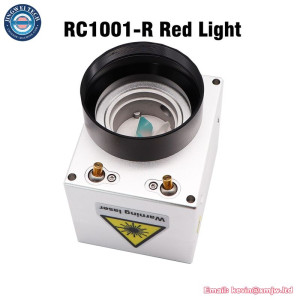 Double Red Dots Light Align Scanning Galvo Head Set for Fiber Laser Marking