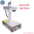 Auto Focus Raycus Fiber Laser Metal Nameplate Engraving Machine