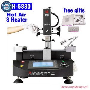 3 Zones Air BGA Rework Station DH-5830 with Touch Control