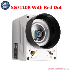 Fiber Laser Scanning Galvo Head SG7110/SG7110R with Double Red Dots Pointer