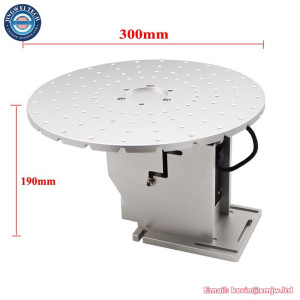 D300 Round Wheel Rotary Axis Table for Fiber Laser Marking Machine