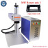 Raycus MAX Fiber Laser Metal Cutting Engraving Machine with Rotary Axis