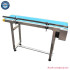 Food Grade Stainless Steel Conveyor Belt Machine with Adjustable Guardrail
