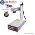 Raycus Fiber Laser Ring Bracelet Cups Marking Machine with Rotary Axis