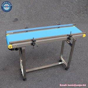 Double Buffles Stainless Steel Bottle Sticker Conveyor Belt