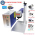 Split Fiber Laser Metal Plastic Engraving Machine with Rotary Axis