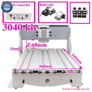 Mini CNC 3040 Frame Ball Screw Rotary Axis Kit