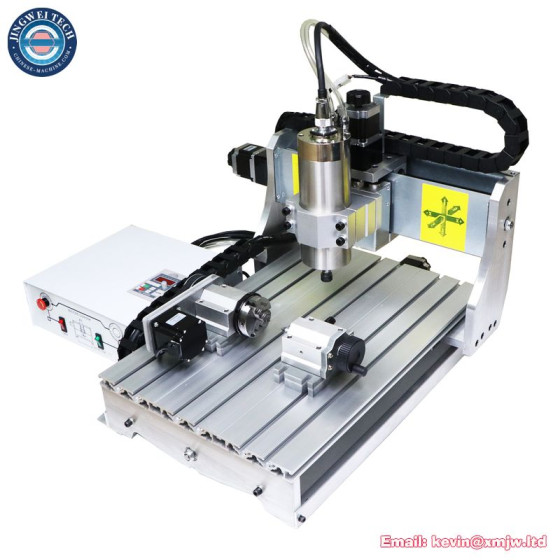 4 Axis CNC Router Engraver Milling Machine - Metal Frame, 6040, 2200W