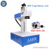 Raycus MAX Fiber Laser Metal Business Card Cutting Engraving Machine with Rotary Axis