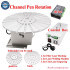 Round Wheel Rotary Axis Worktable for Fiber Laser Marking Machine