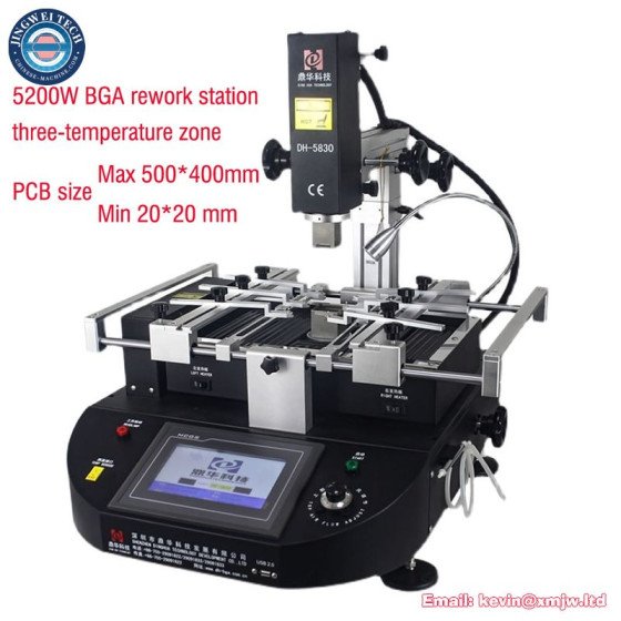 5200W 3 Zones Air BGA Rework Station DH 5830
