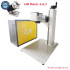 Raycus Fiber Laser Metal Marking Machine with Rotary Axis & Galvo Scanner