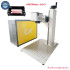 Raycus Fiber Laser Metal Marking Machine with Rotary Axis & Galvo Scanner