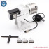 Fiber Laser Rotary Device Rotation Axis with 3 Jaw Chuck