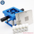 Universal BGA Reballing Kit - 90mm Template Holder & 10 Stencils