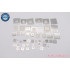 Universal Direct Heat Reballing Stencils for Game Consoles - 47pcs Set